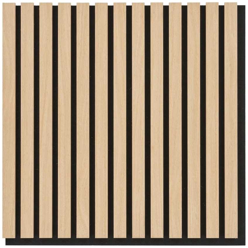 Nordic Living Dubový akustický panel Zuis 52 x 52 cm