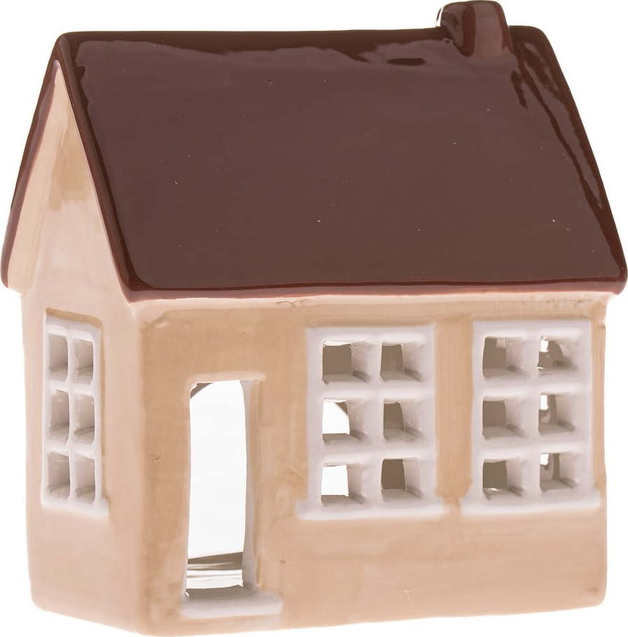 Keramický svícen na čajovou svíčku House – Dakls