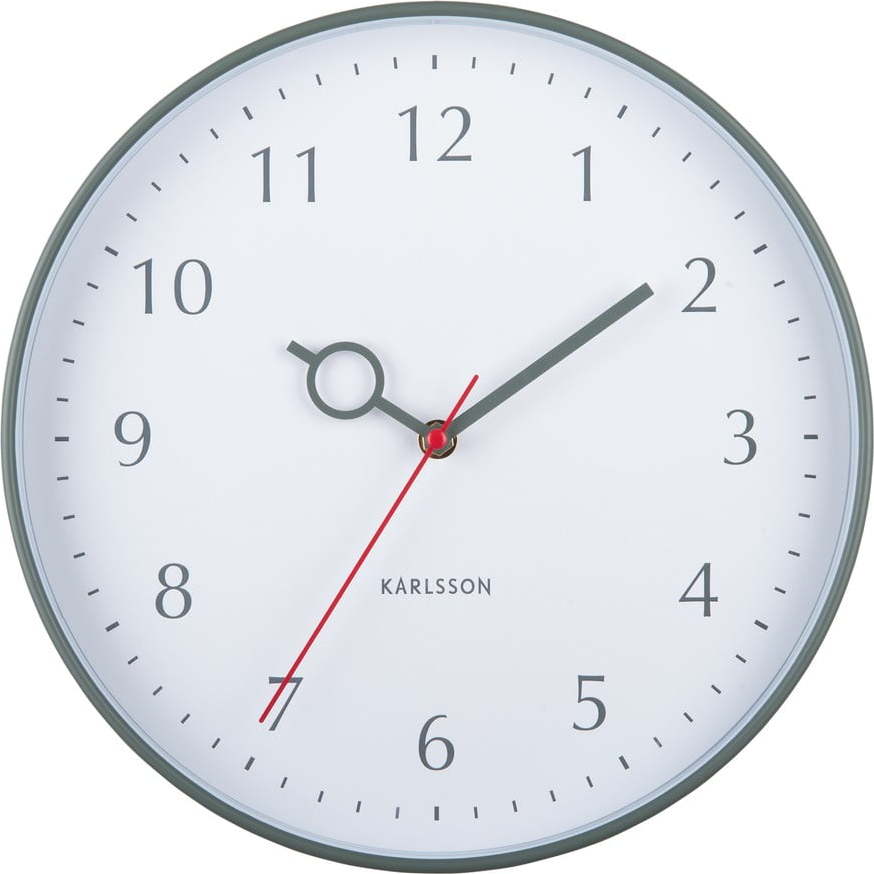 Nástěnné hodiny ø 30 cm Loupe – Karlsson