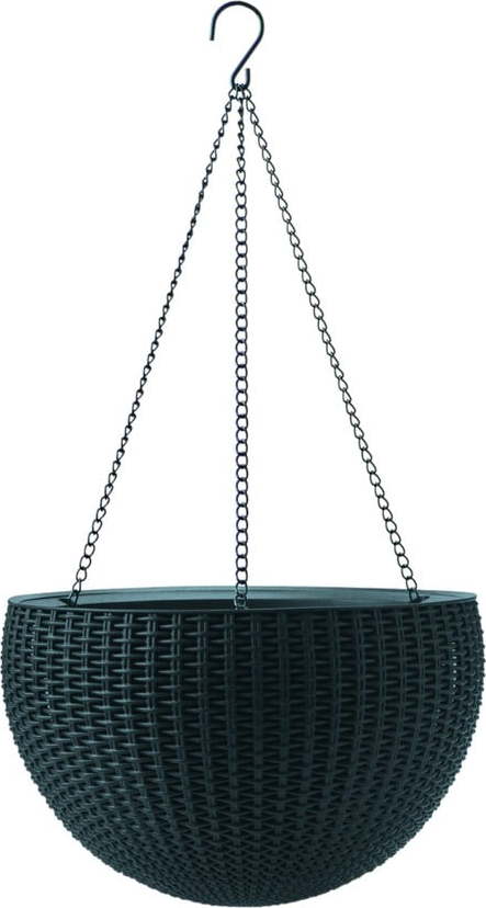 Plastový závěsný květináč ø 35 cm Hangingsphere – Keter