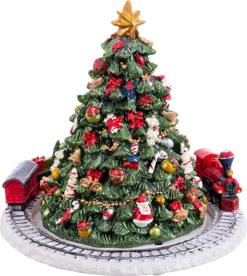 Polyresinová hrací figurka Christmas Train – Casa Selección