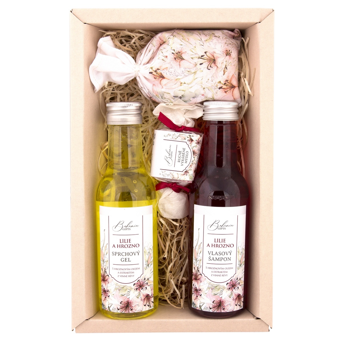 Bohemia Gifts Kosmetická sada Lilie a hrozno Bohemia Gifts