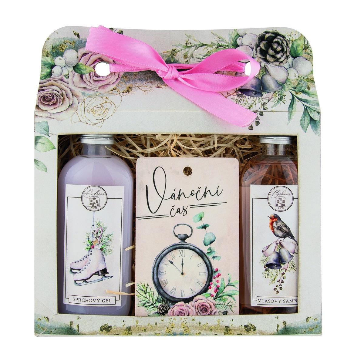Bohemia Gifts Vánoční kosmetická sada Šípek a růže Bohemia Gifts