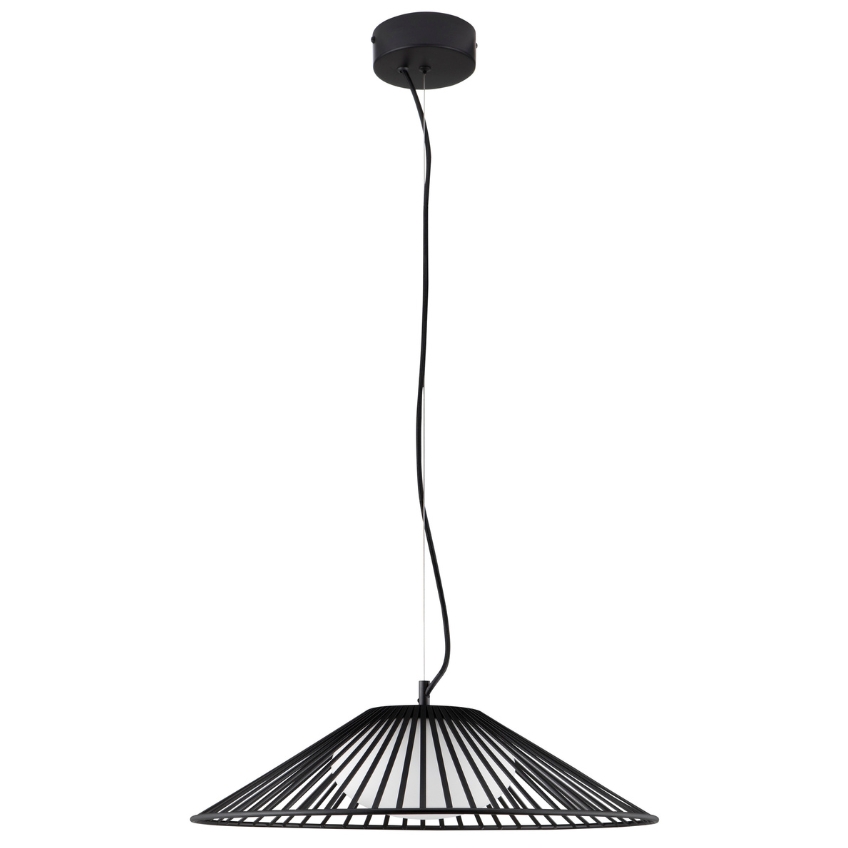 Černobílé závěsné LED světlo Nova Luce Brume 50 cm