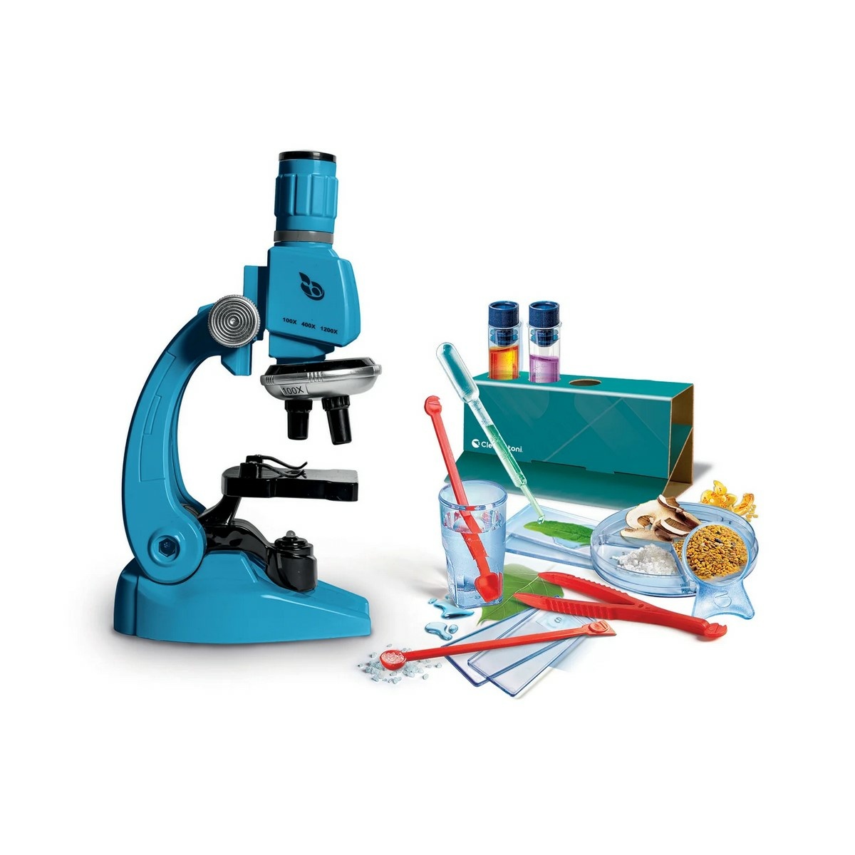 Clementoni SCIENCE Mikroskop 1200 Větrná skříňka Clementoni