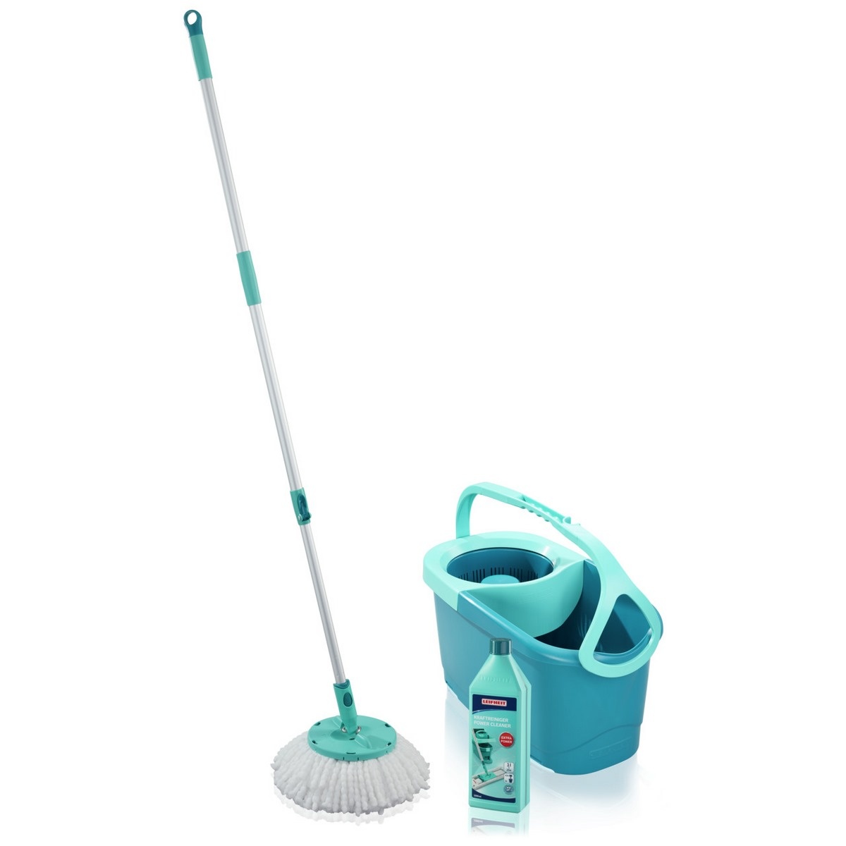 Leifheit Rotation Disc Mop Ergo set + ZDARMA čistič na silně znečištěné podlahy 1 l Leifheit