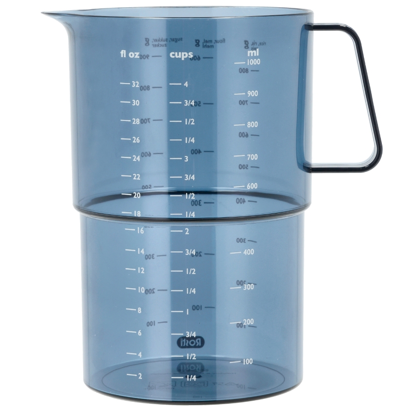 Rosti Modrá plastová odměrka Mensura 1000 ml