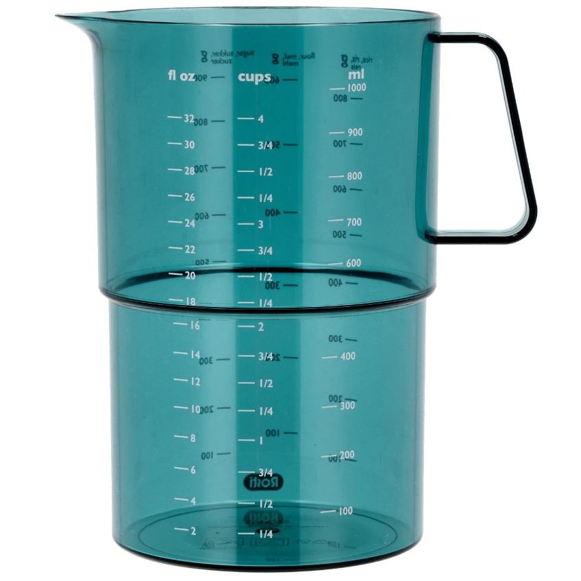 Rosti Zelená plastová odměrka Mensura 1000 ml
