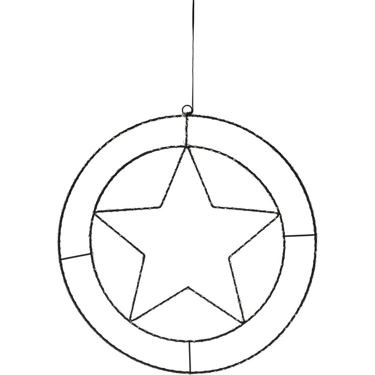 Vánoční závěsná LED dekorace Trinket Star 270 LED