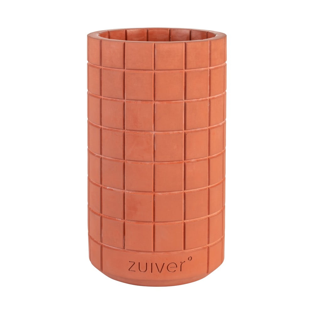 Oranžová váza z betonu Fajen – Zuiver