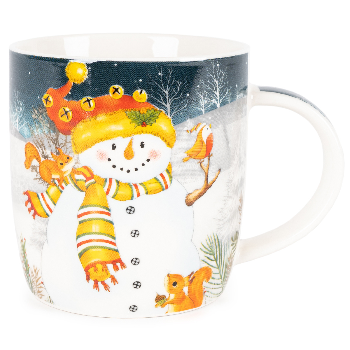 Porcelánový hrnek Xmas Snowman