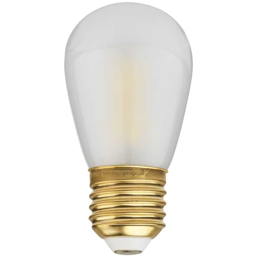 Bolia Bílá stmívatelná LED žárovka Teardrop E27 3W
