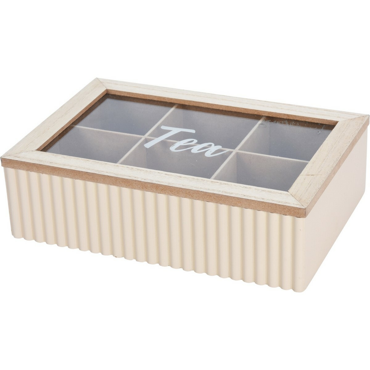 Box na čajové sáčky Stripes béžová
