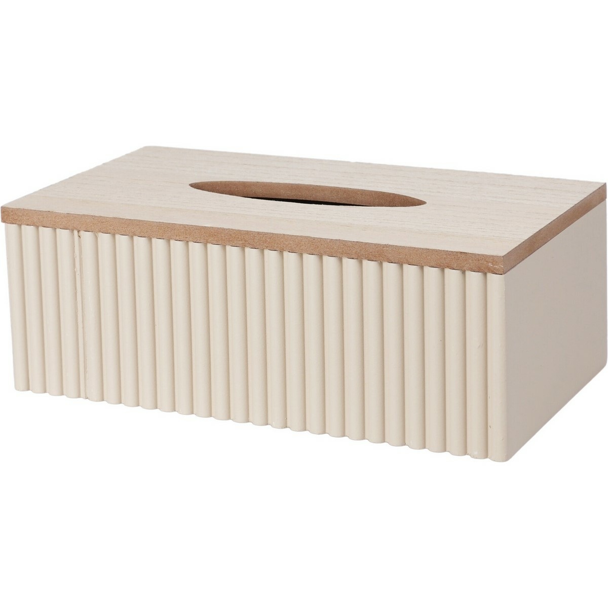 Box na kapesníky Stripes béžová