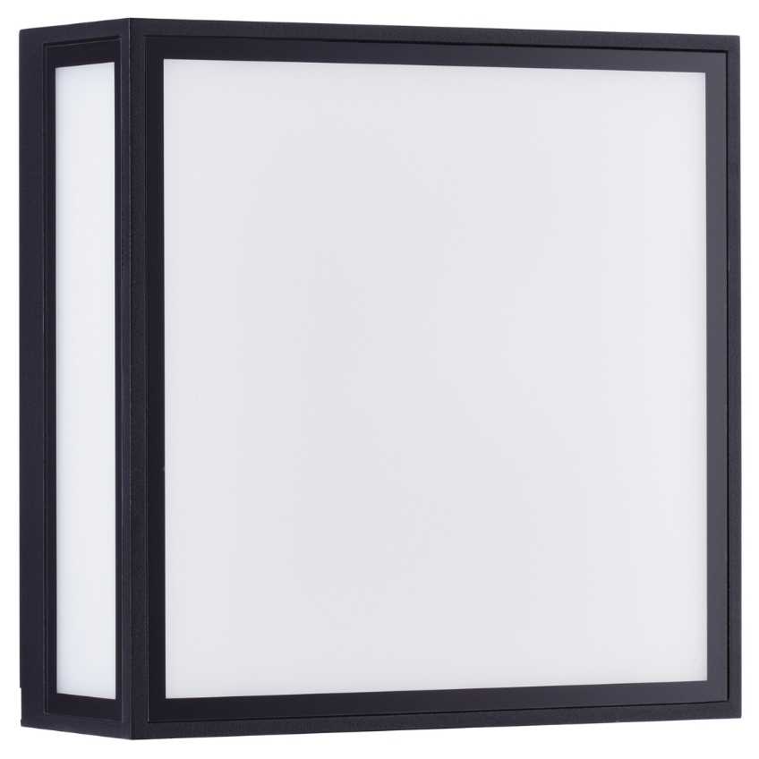 Černé kovové venkovní nástěnné LED světlo Nova Luce Astral 22 cm