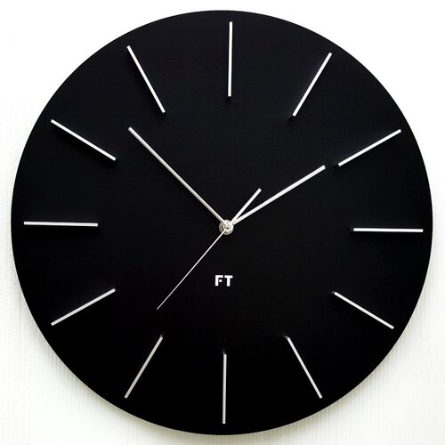Future Time FT2010BK Round black Designové Future Time