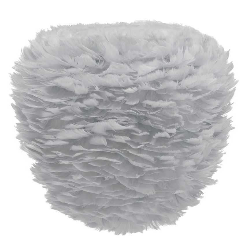 Umage Šedé závěsné stínidlo Eos Evia z pravých husích per 40 cm