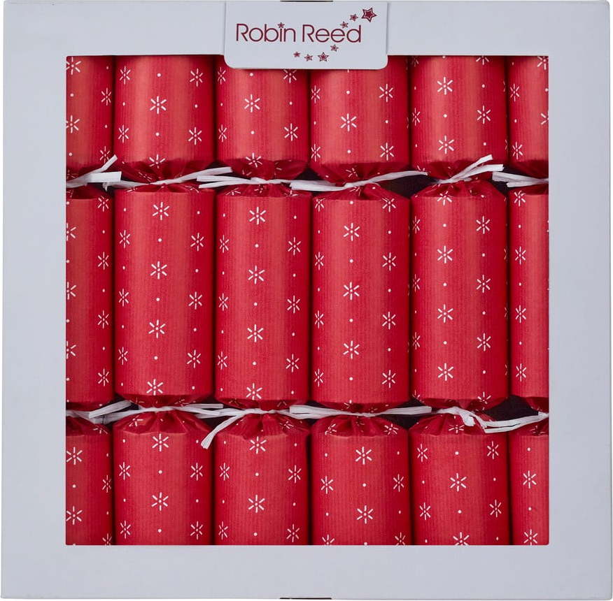 Vánoční crackery v sadě 6 ks Paper Decoration - Robin Reed