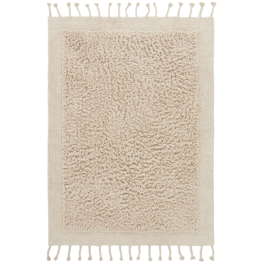 Jotex Béžový bavlněný koberec TOSHKA 250 x 350 cm