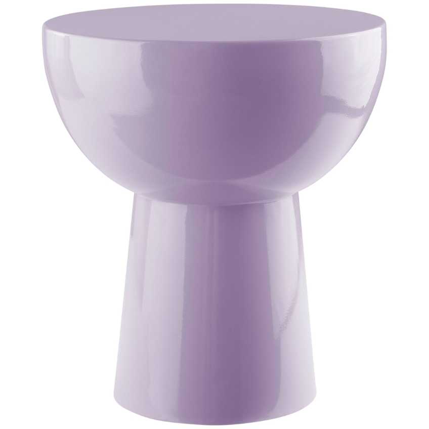 Jotex Fialový kovový odkládací stolek BALIS 35 cm