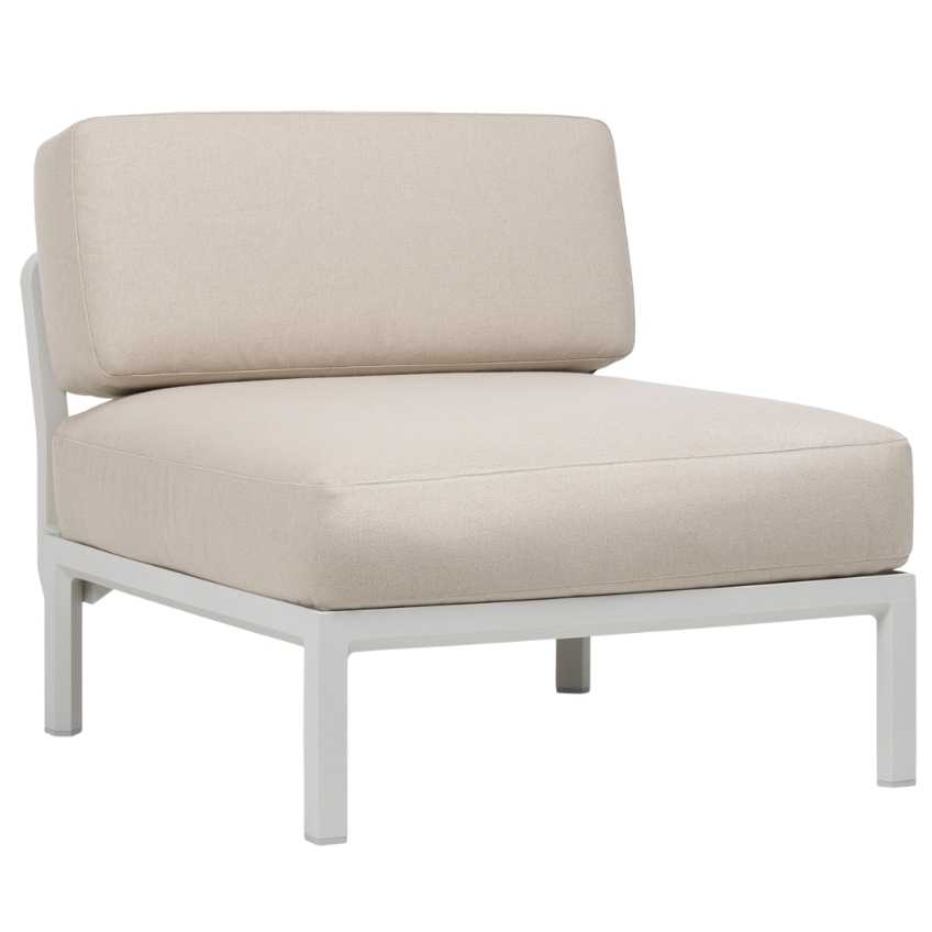Nardi Béžový zahradní modul Maximo s bílou podnoží