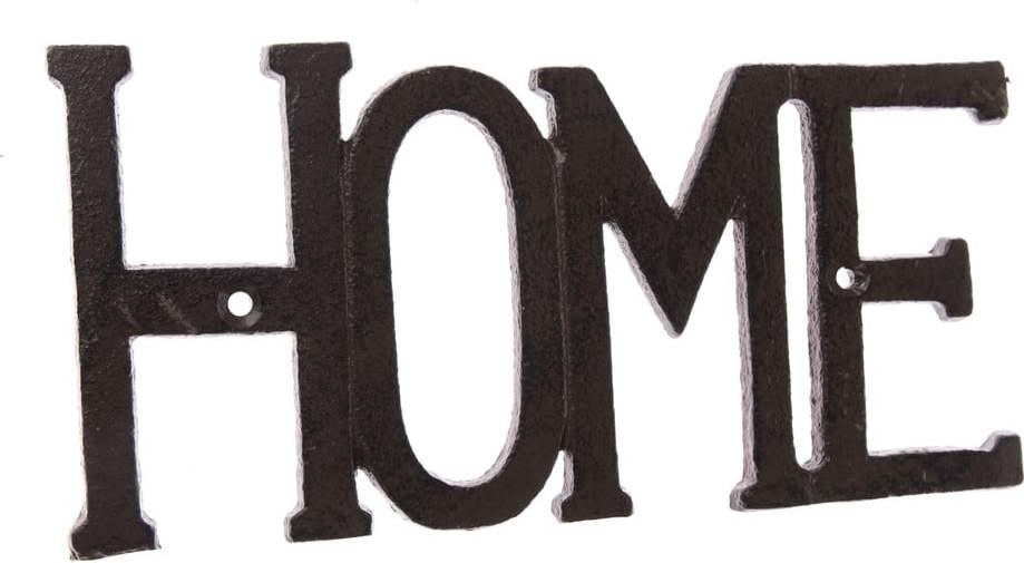 Černá litinová nástěnná dekorace Dakls Home