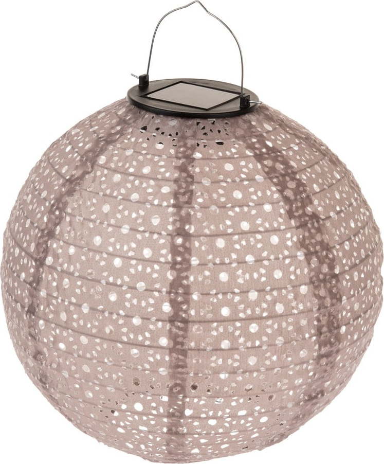 Hnědý lampion ø 25 cm – Dakls