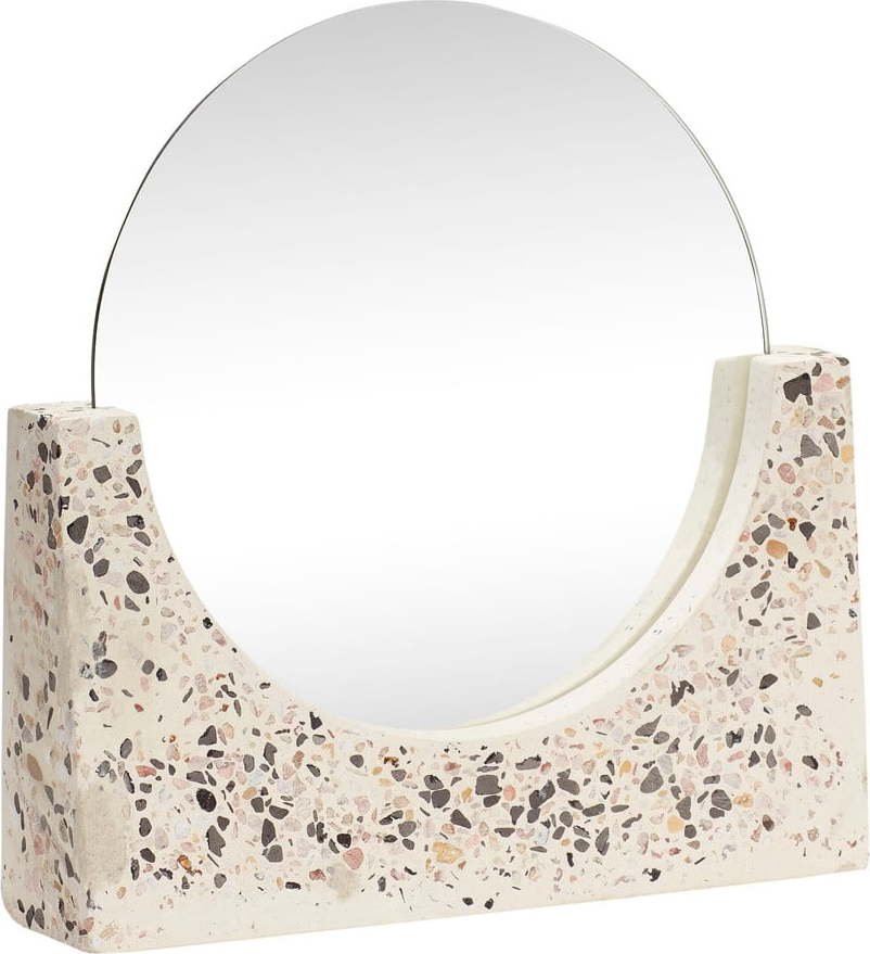 Kosmetické zrcadlo ø 17 cm Terrazzo – Hübsch