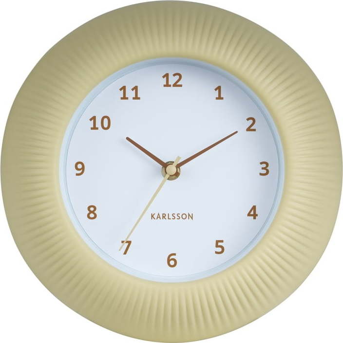 Nástěnné hodiny ø 25 cm Tender Rib – Karlsson