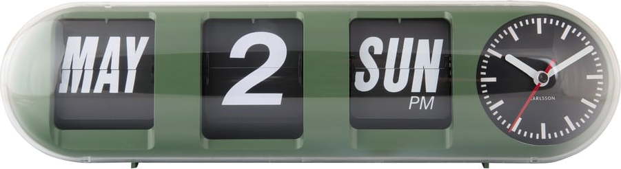 Nástěnné hodiny Tube Flip – Karlsson