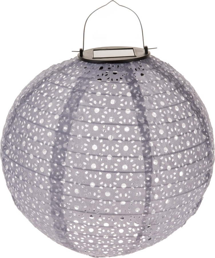Šedý lampion ø 25 cm – Dakls