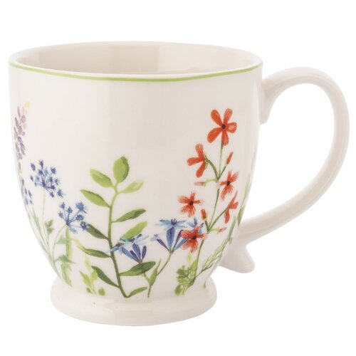 Altom Porcelánový jumbo šálek na nožce Nature Awakening 450 ml Altom