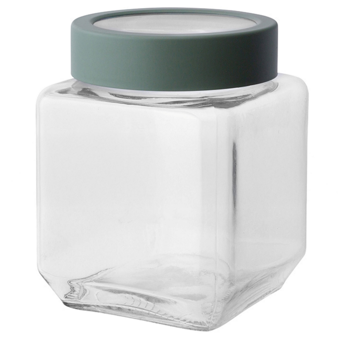 Altom Skleněná hranatá dóza s víkem 500 ml