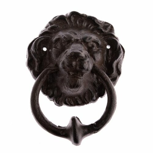 Litinové klepadlo Lion černá