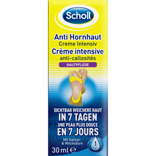 Scholl Krém na změkčení ztvrdlé kůže na nohou