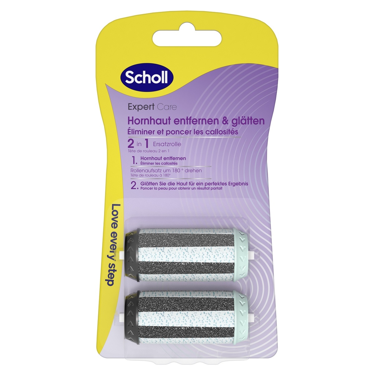 Scholl Náhradní rotační hlavice 2v1 Scholl