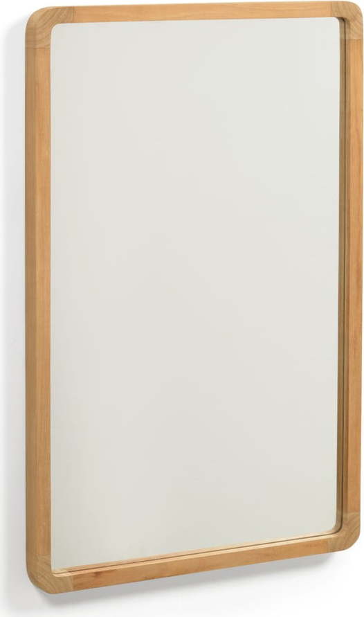 Nástěnné zrcadlo s dřevěným rámem 45x70 cm Shamel – Kave Home