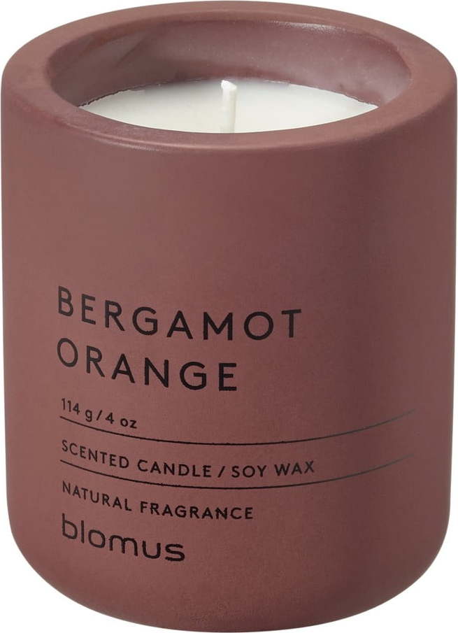 Vonná sojová svíčka doba hoření 24 h Fraga: Bergamot Orange – Blomus