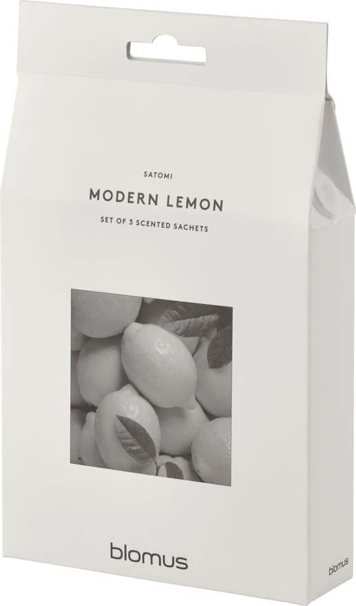 Vonné sáčky v sadě 3 ks Satomi Modern Lemon – Blomus