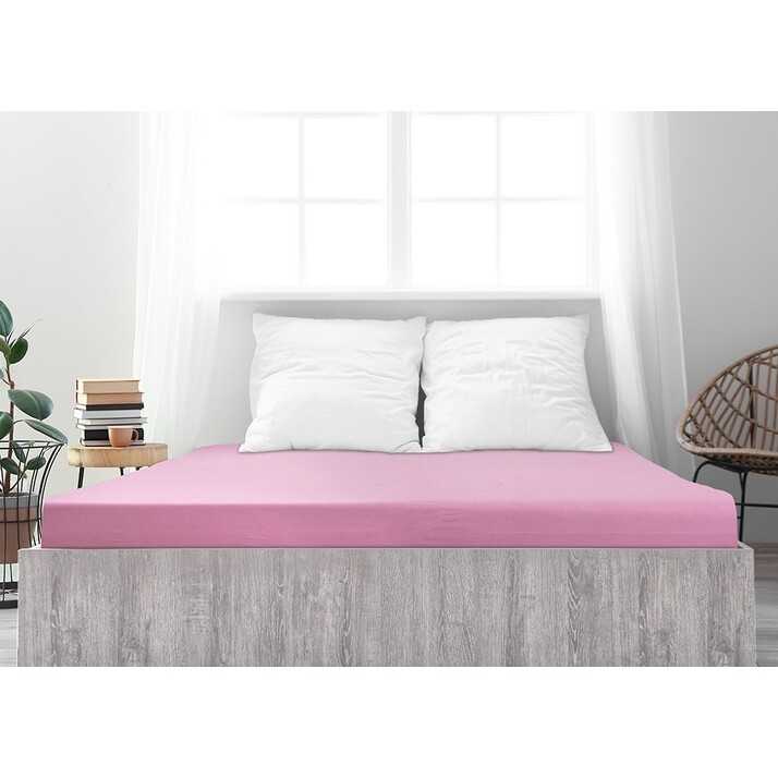4Home jersey prostěradlo Ideál růžová