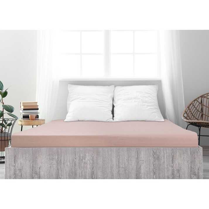 4Home jersey prostěradlo Ideál starorůžová