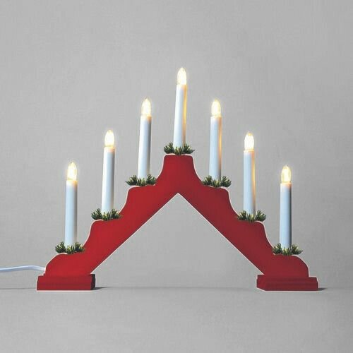 Adventní svícen LED Filament