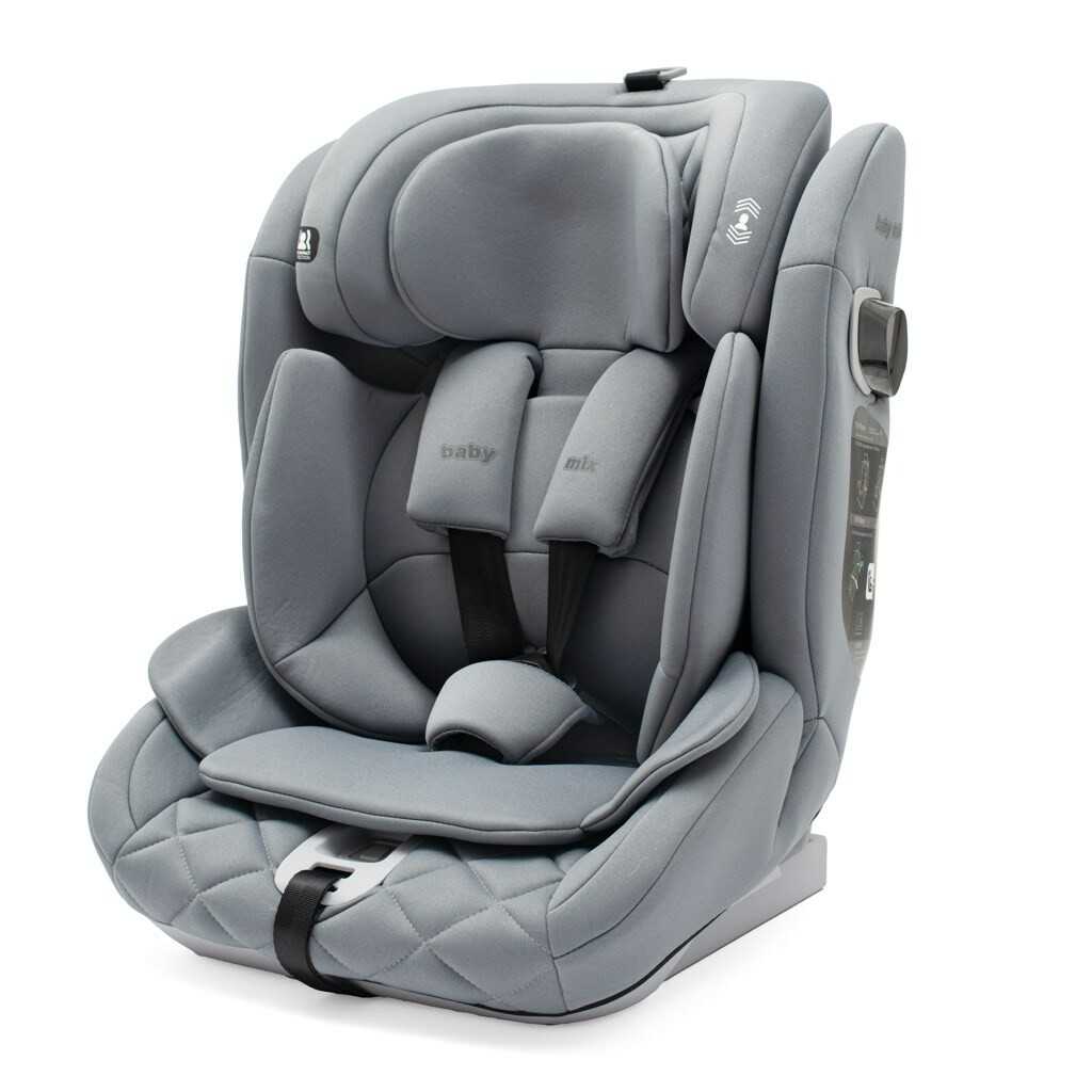 Autosedačka BABY MIX HERO PRO I-SIZE grey Baby Mix