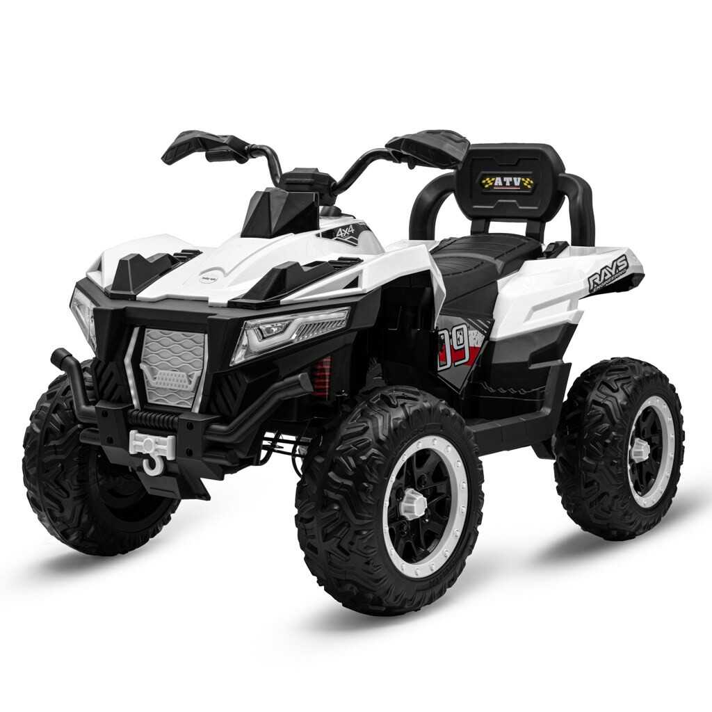 Dětská elektrická čtyřkolka Baby Mix RAVE 4x4 bílá Baby Mix