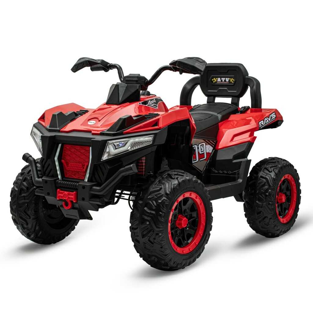 Dětská elektrická čtyřkolka Baby Mix RAVE 4x4 červená Baby Mix