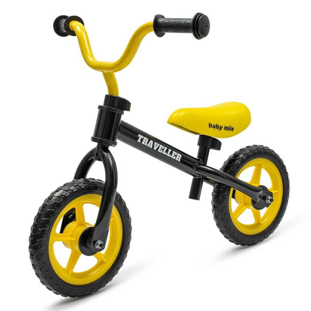 Dětské balanční kolo Baby Mix Traveller černé Baby Mix