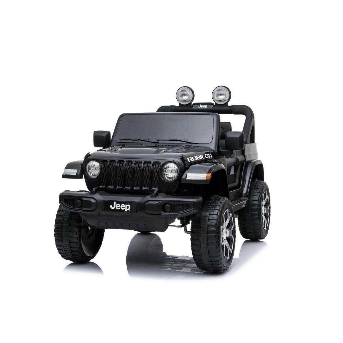 Dětské elektrické autíčko Baby Mix Jeep Wrangler Rubicon černé Baby Mix