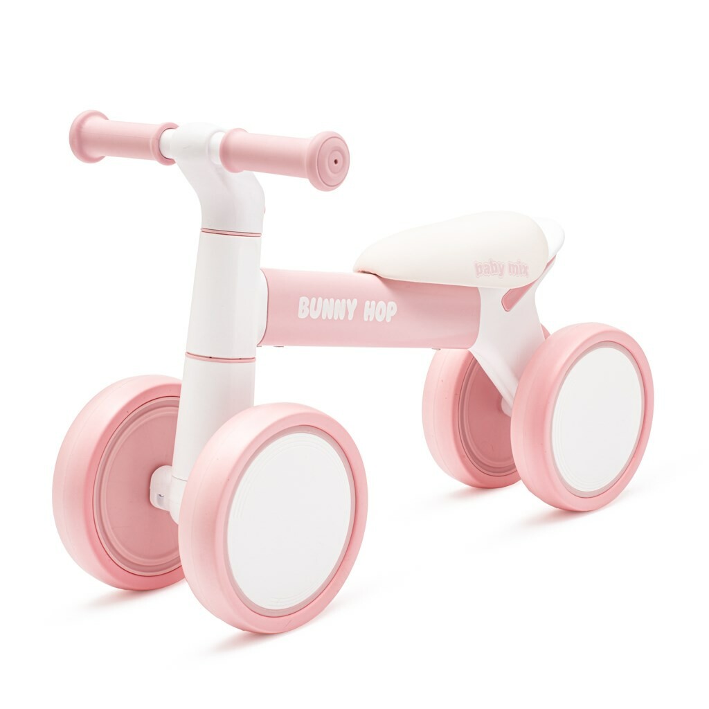 Dětské odrážedlo Baby Mix Bunny Hop Ultralight růžové Baby Mix