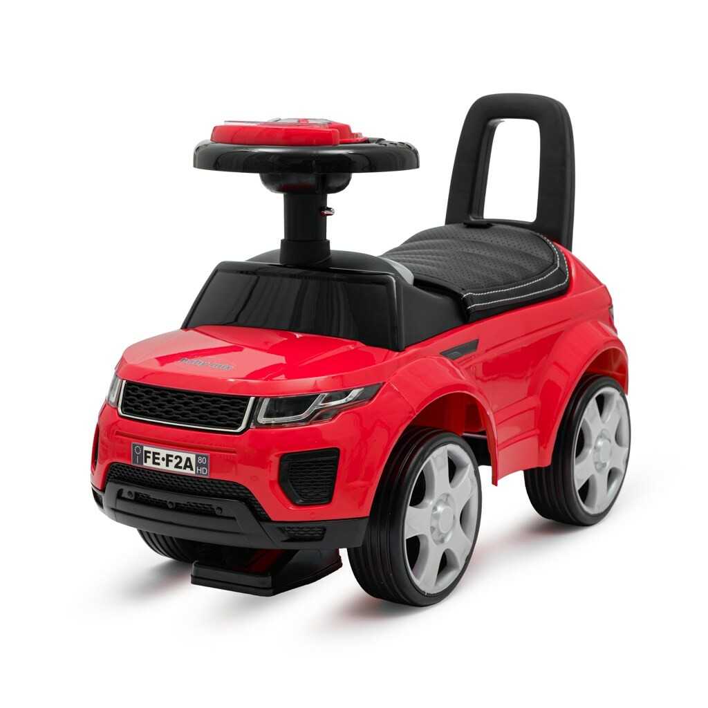 Dětské odrážedlo SUV Baby Mix Prime červené v kůži Baby Mix