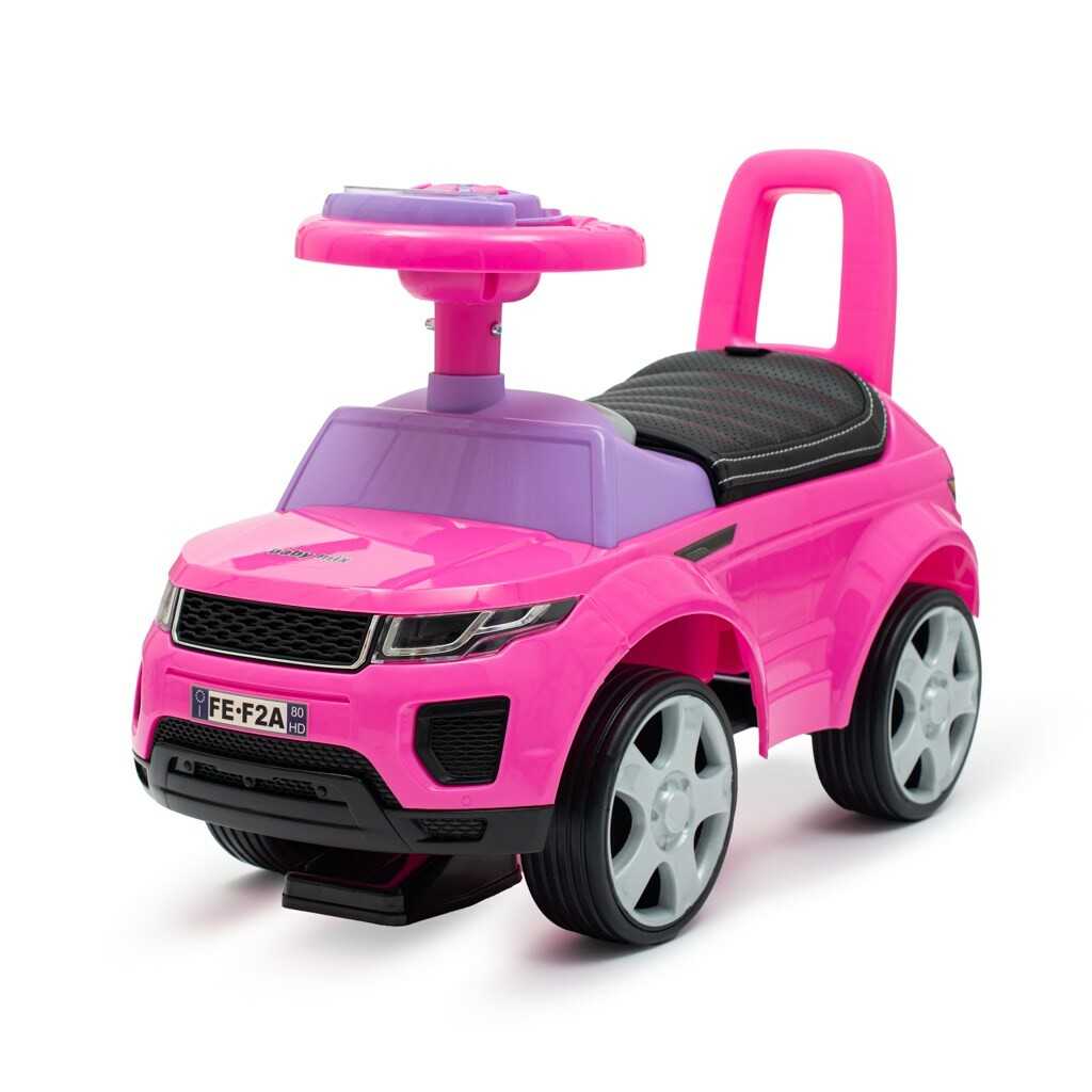 Dětské odrážedlo SUV Baby Mix Prime růžové v kůži Baby Mix